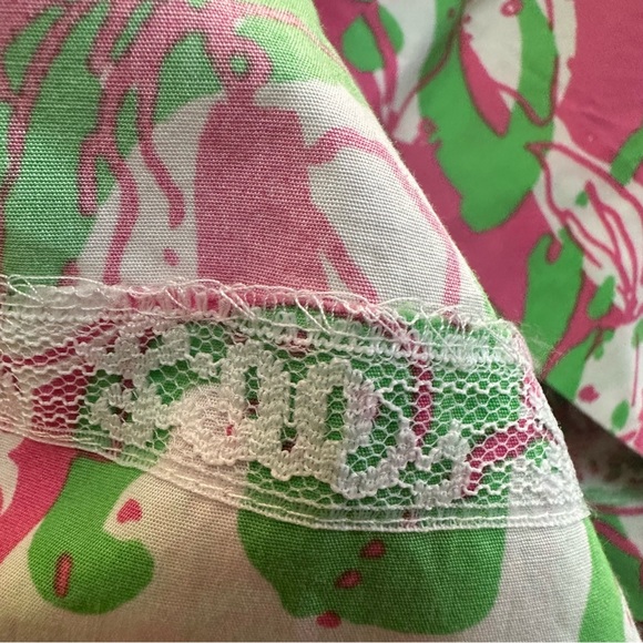 Lilly Pulitzer Strapless Sheath Dress Classic Summer 0 - Picture 8 of 8